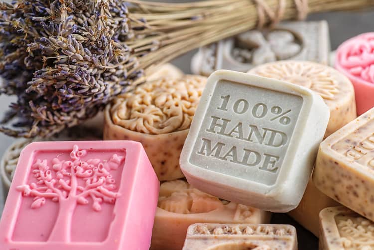 Handmade Soaps Made By A Small And Local Business
