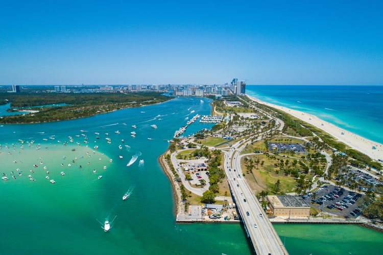 Beautiful View Of Miami