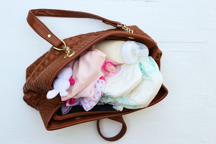 united airlines diaper bag