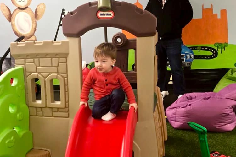 Child Playing At Buddy'S Indoor Playhouse In Atlanta