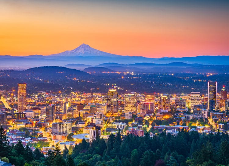City Overlook Portland Oregon