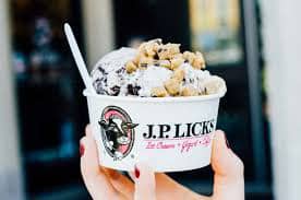 JP Licks ice cream parlor in Boston