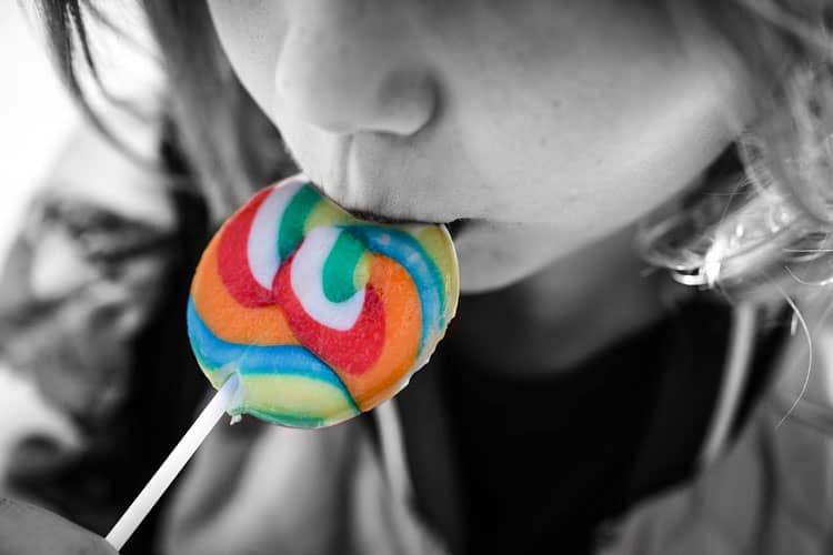 girl with lollipop denver colorado