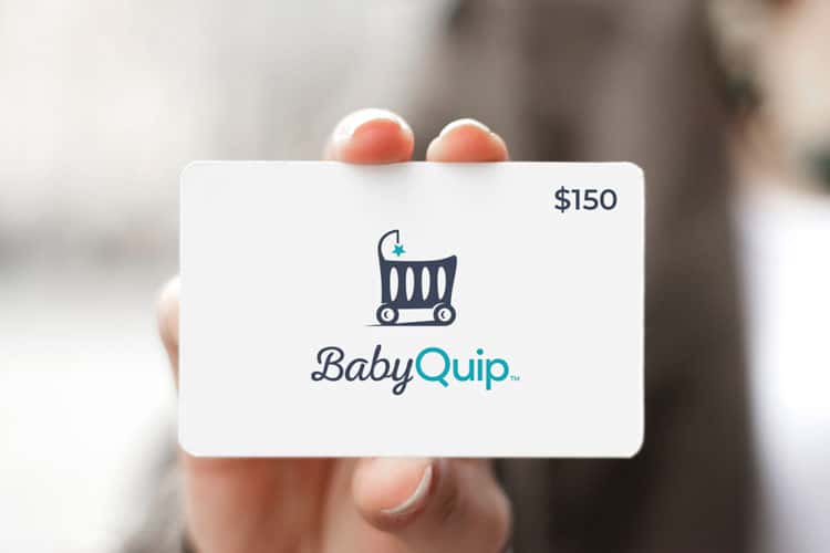 gift for traveling mom - babyquip gift card