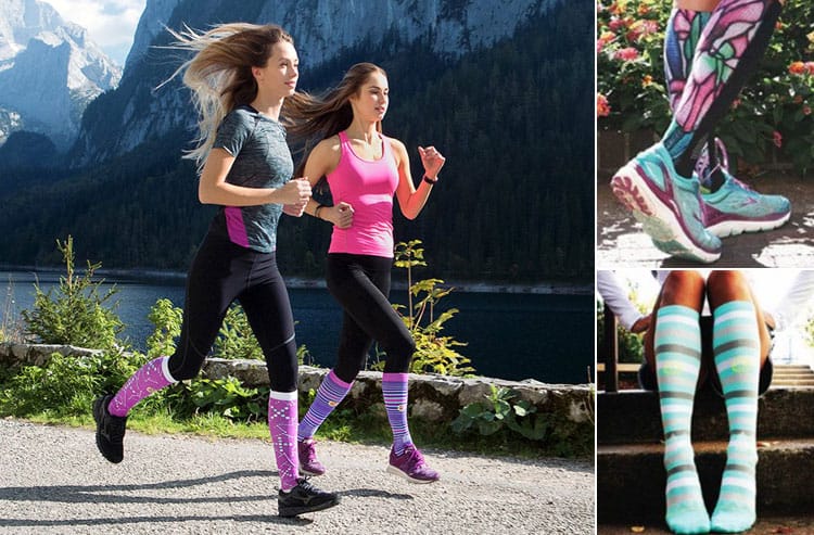 best gift for traveling mom - compression socks, crazy compression