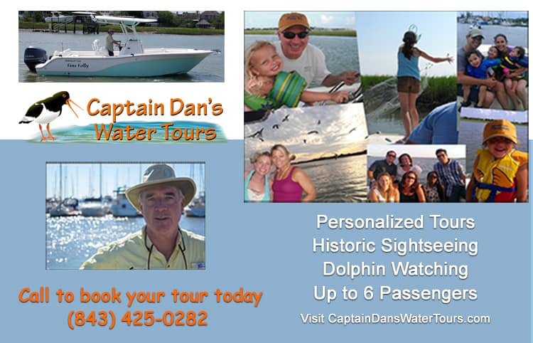 Captain Dan Water Tour Charleston, Sc