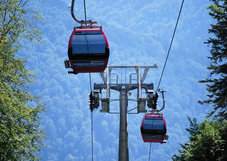 lake tahoe gondola ride at heavenly