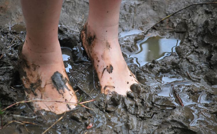 Mud Day In Michigan. Great Messy Vacation Idea
