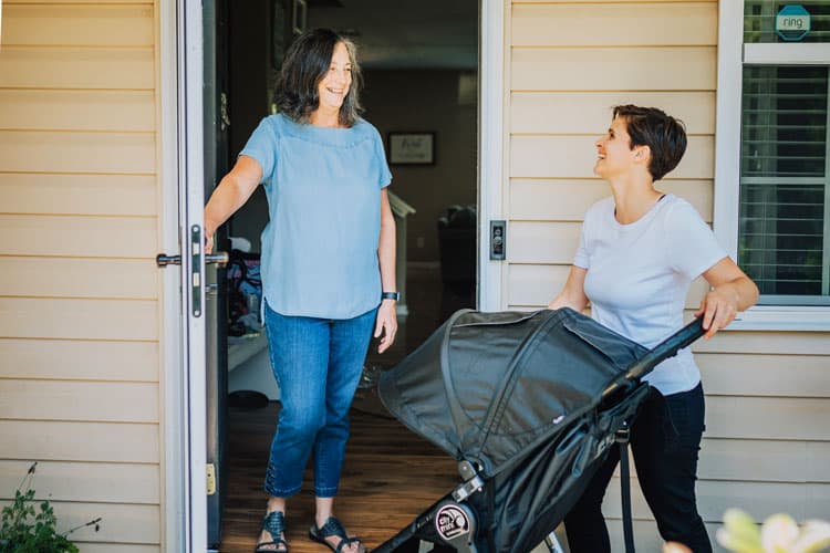 Babyquip Quality Provider Delivering A Stroller