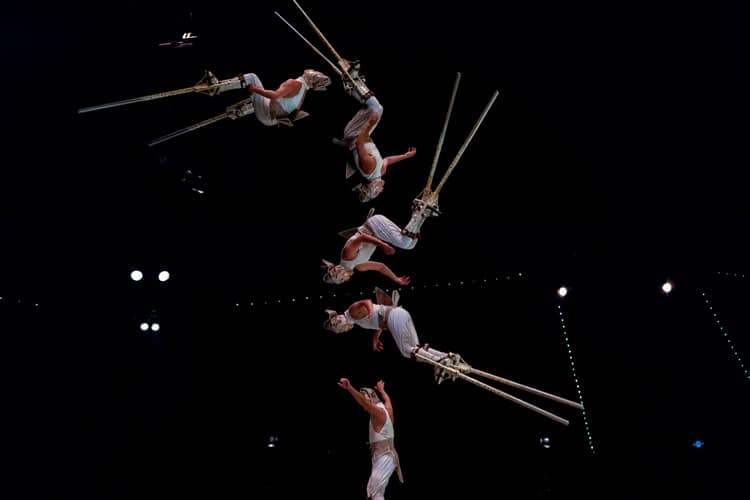 Circus Act To See When Vistiting Las Vegas With Kids