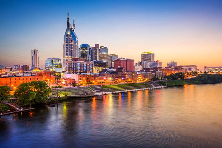 Skyline Of Nashville