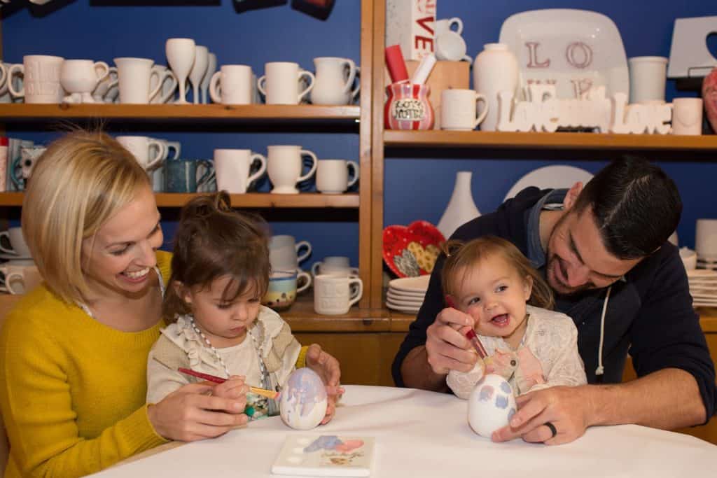 Family Painting Pottery