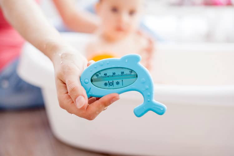 bathtub thermometer