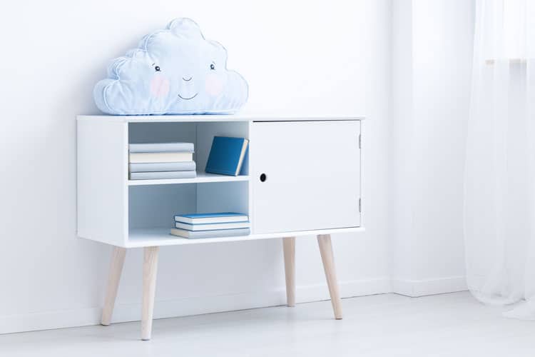 child's bookshelf
