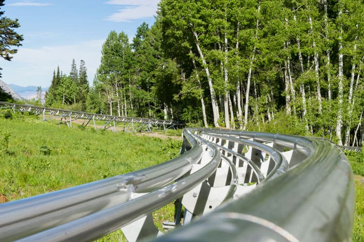 mountain coaster - alpine slide