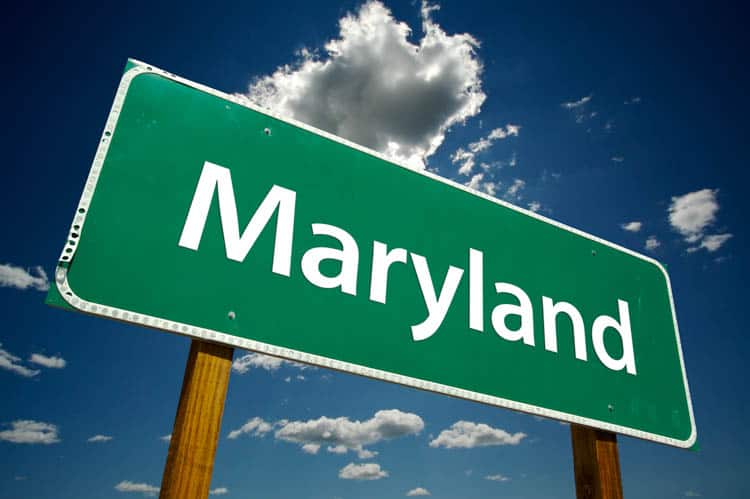 Maryland Road Sign