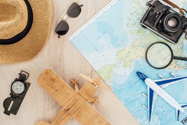 {Updated} Family Travel On A Budget: 17 Tips To Help You Save Money 8 Map And Toy Airplane