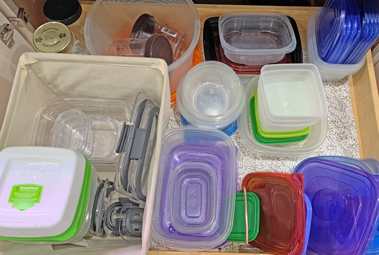 Tupperware In A Drawer