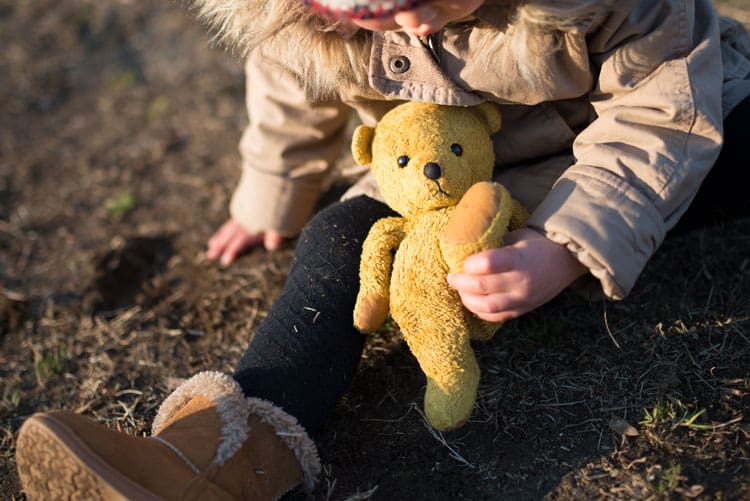 Child With Dirty Toy