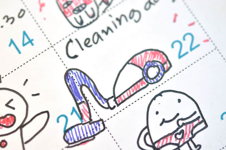 Cleaning Calendar