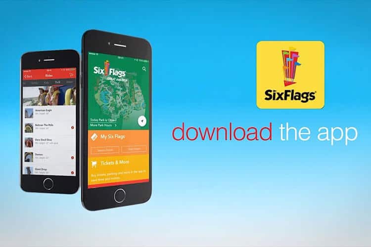 Six Flags Mobile App