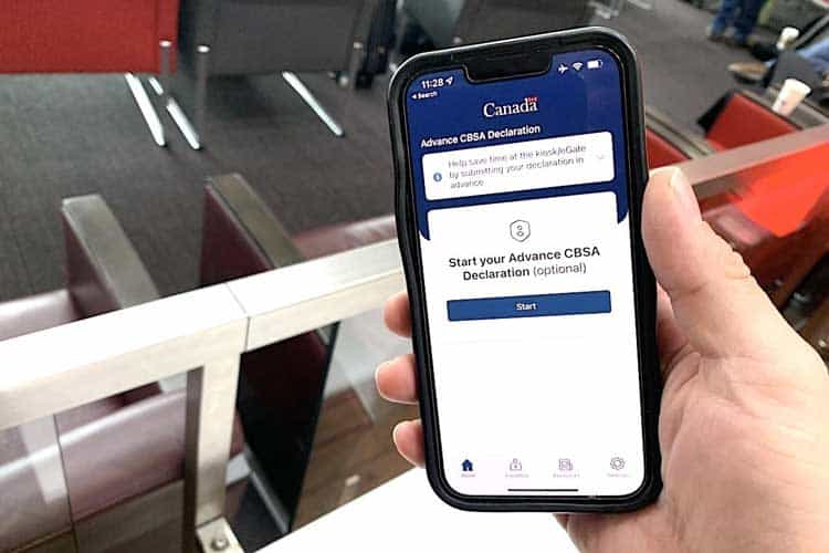 The Canada Advance Cbsa Declaration