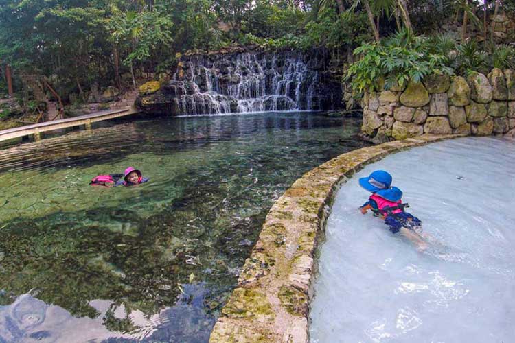 Xcaret Park With Toddlers