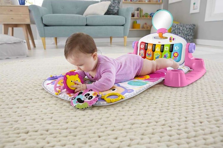 Fisher-Price Deluxe Kick &Amp; Play Piano Gym