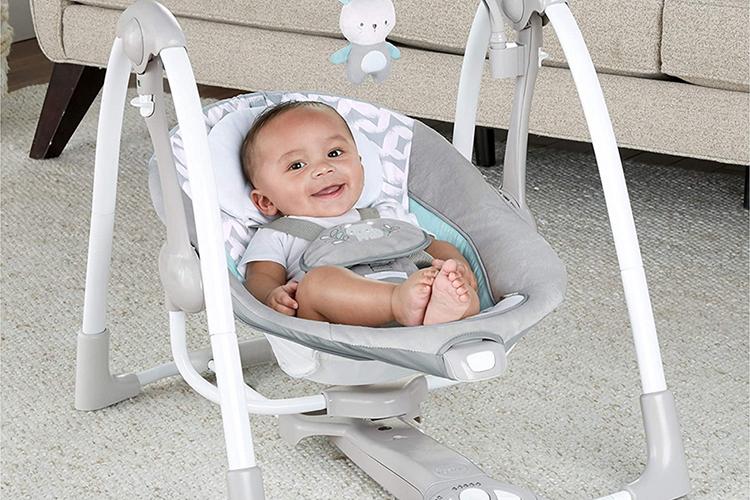 Ingenuity Convertme Swing-2-Seat Portable Swing